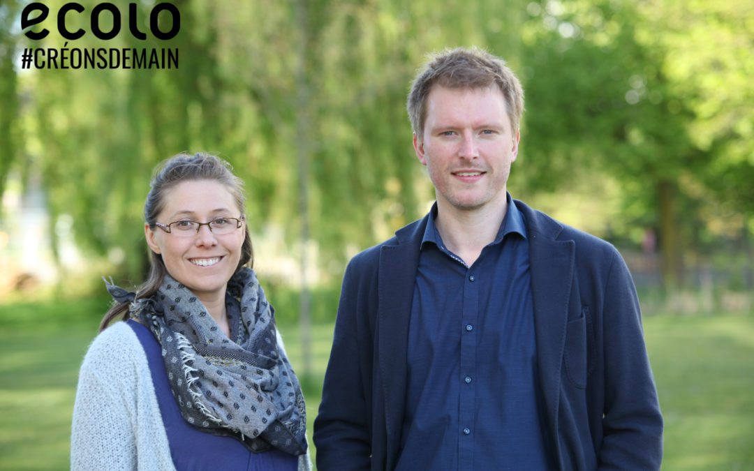 Simon Varrasse et Chloé Deltour mèneront la liste Ecolo aux élections communales de 2018